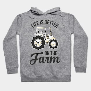 Countrylife as a Farmer Tractor Hoodie